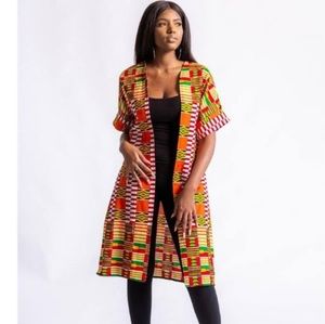 Beautiful Kente print kimono